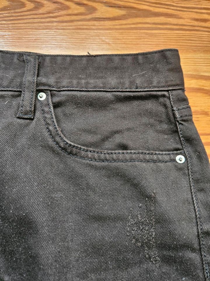 Schwarze Jeansshorts H&M Größe 36 in Kiel