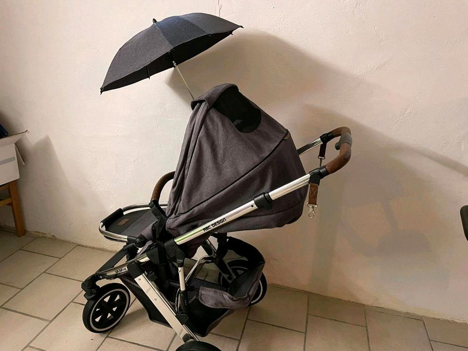 Kinderwagen ABC Salsa 4 Air und Babysafe inkl. Isofixstation in Langenau