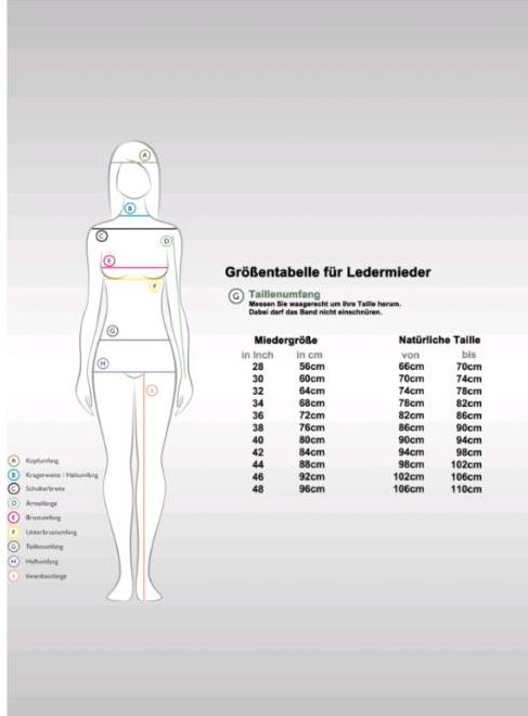 Trollfelsen Ledermieder Mieder Corsage Mittelalter Wikinger 38 in Langenhagen