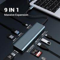 Docking Station 9 in 1 USB C PD Hub Adapter 4K HDMI MAC PC NEU Niedersachsen - Meppen Vorschau