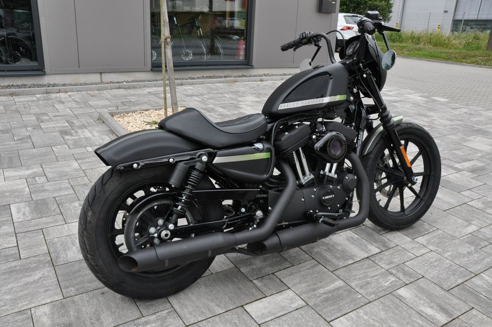 Harley Davidson XL 1200 Iron Top Zustand / Airbrush / Extras in Eppertshausen