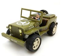 MS498 Vintage Militär Jeep Willys 1941 US Army Fahrzeug Retro Uhr Hessen - Körle Vorschau