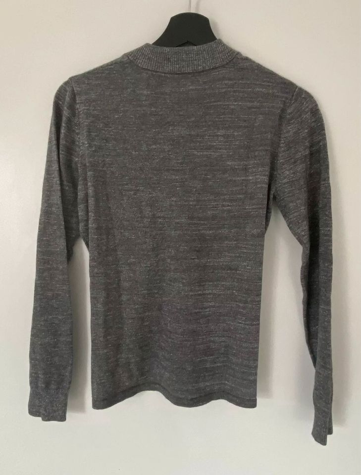 Vogue by P&C Pullover Gr. 40 grau Silber Merino Kaschmir Damen in Wiesbaden