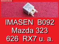 ❌ MAZDA Relais B092 323 626 RX7 u a IMASEN 12V 20A 5K01 Relay Bayern - Bernhardswald Vorschau