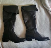 Damen Lederstiefel tamaris dunkelbraun gr 40 lange Stiefel  Köln - Porz Vorschau