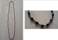 schwarze Kette Perlen Halskette Perlenkette schwarz Schmuck Bayern - Bad Kissingen Vorschau