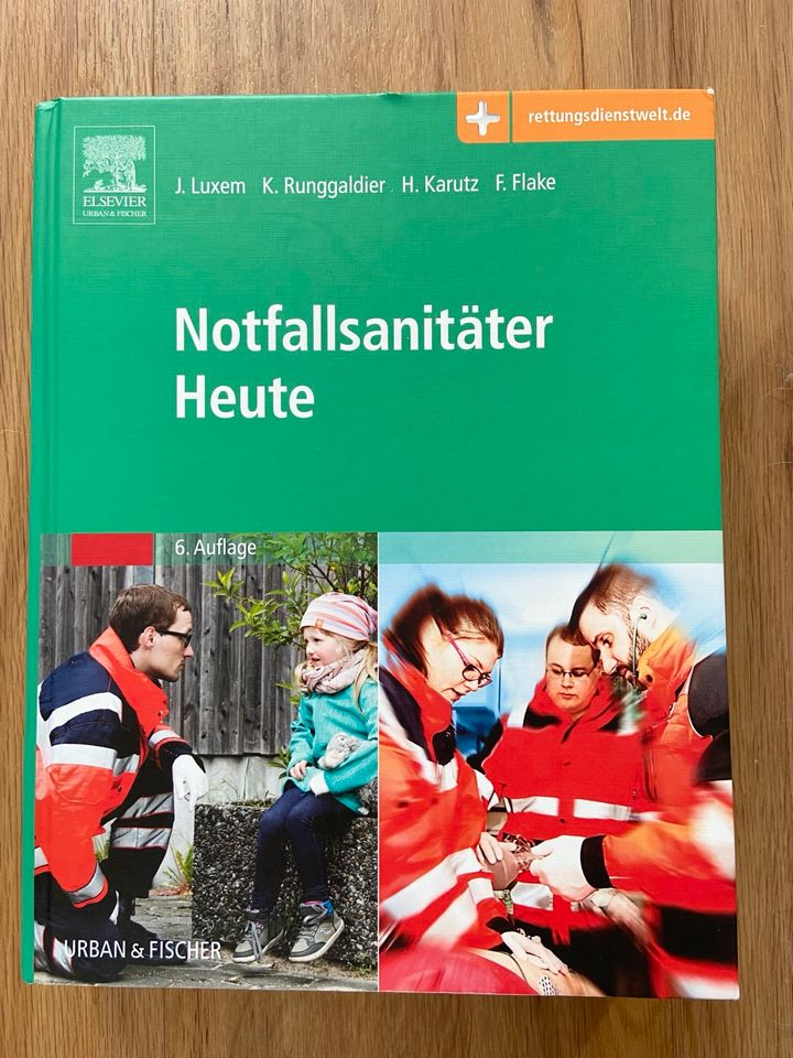 Notfallsanitäter heute 6.Auflage in Lübeck