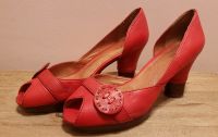 Plateau Pumps / Sandalen von Biviel, rot, Leder Berlin - Pankow Vorschau