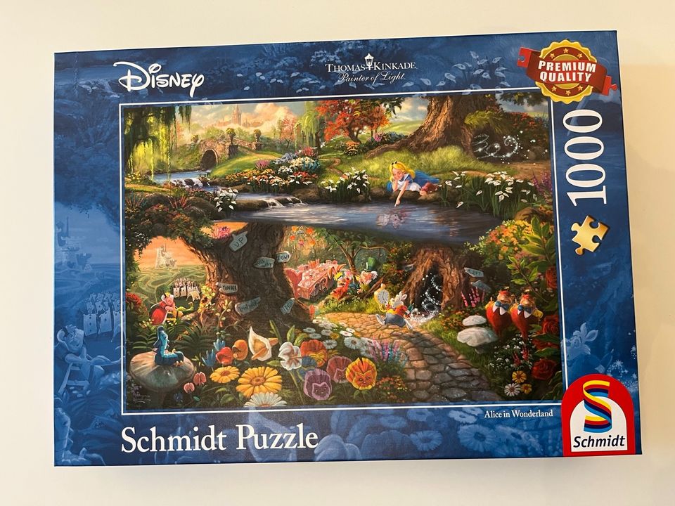 Schmidt Spiele Disney Alice im Wunderland 1000 Teile Puzzle in Berlin