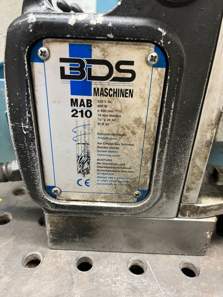 BDS MAB 210  Magnet Kernbohrmaschine in Dortmund