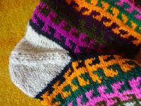 Bunte tolle handgearbeitete Socken, Gr.: 38 Bayern - Neusitz Vorschau