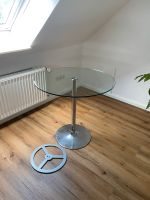 Runder Glastisch, Chrom, kleiner Tisch Niedersachsen - Aurich Vorschau