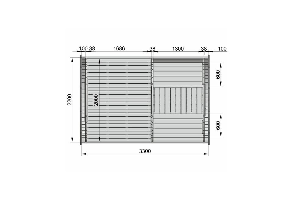 Agande Schlaffass, Barrel, Gemeinschaftsbarrel, Gartenhaus,383805 in Versmold