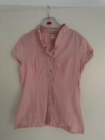 Bluse T-Shirt rosa Rüschen Größe M Street One Hessen - Homberg (Efze) Vorschau