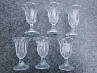 EISBECHER BLÜTENKELCH GLAS VINTAGE 6 STÜCK Baden-Württemberg - Heiningen Vorschau