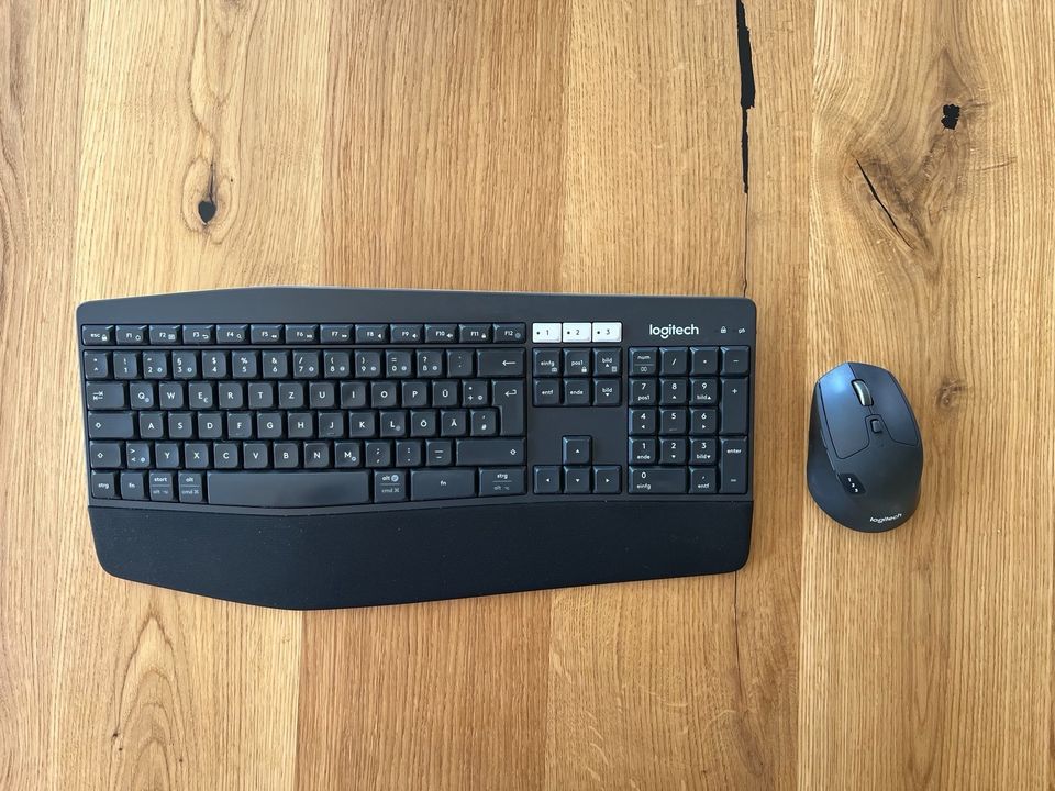 Logitech MK850 Performance deutsch kabelloses Tastatur-Maus-Set in Burgoberbach