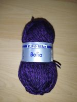 Bolia Filo Blu  50g Handarbeitswolle Stricken Farbe 06 lila schwa Niedersachsen - Hameln Vorschau