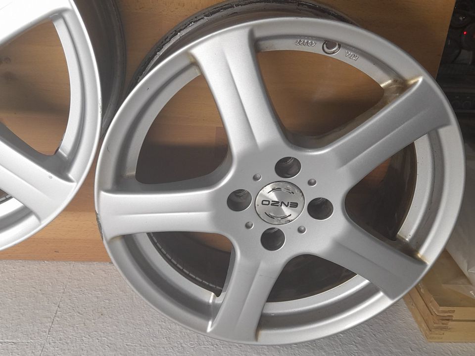 Alu Felgen Enzo G in Silber 6,5 x 16 et 35 in Balve