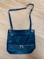 Blaue Hand Tasche aus Leder / dunkelblaue Ledertasche aus Italien Bayern - Gilching Vorschau