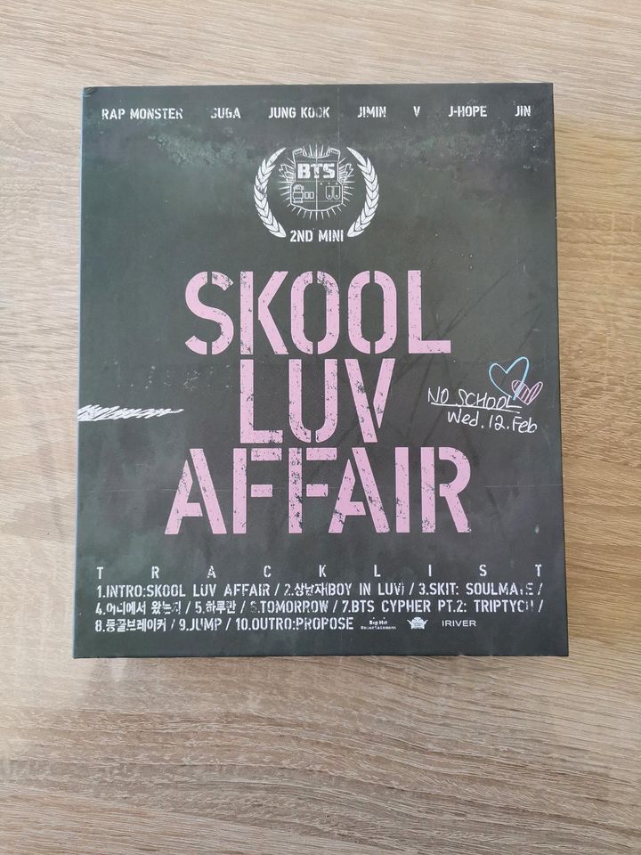 BTS Album Skool luv Affair in Mainleus