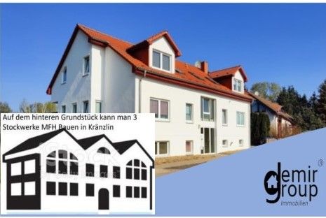 NOTVERKAUR! – Mehrfamilienhaus (Saniert) mit Grundstück für neu Bau ca. 491 m² (BGF) nahe Neuruppin. 16818 Kränzlin DG10310A in Kränzlin