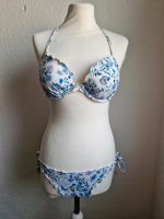 Bikini Gr. 80B/ 40 weiß Blumen Düsseldorf - Hassels Vorschau