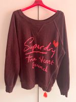 Superdry Pullover Oversized Bordeaux Gr. S Berlin - Neukölln Vorschau