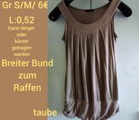 Top Shirt Damen Gr S/M Farbe taube Sachsen - Plauen Vorschau