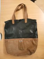 Schöne Shopping Tasche aus Leder mit Innentasche Bayern - Lichtenau Mittelfr Vorschau