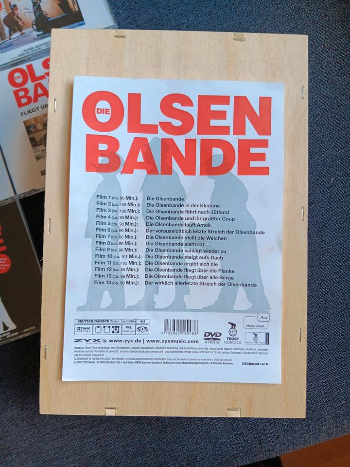 DVD Holzbox Die Olsenbande in Malchin