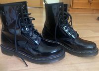 Ich verkaufe Dr. Martens Lackleder Schnürstiefel Gr. 38 Nordrhein-Westfalen - Coesfeld Vorschau