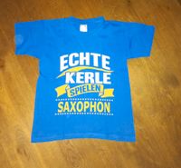 T-Shirt "Echte Kerle spielen Saxophon" Gr. 134/146 Baden-Württemberg - Hohberg Vorschau