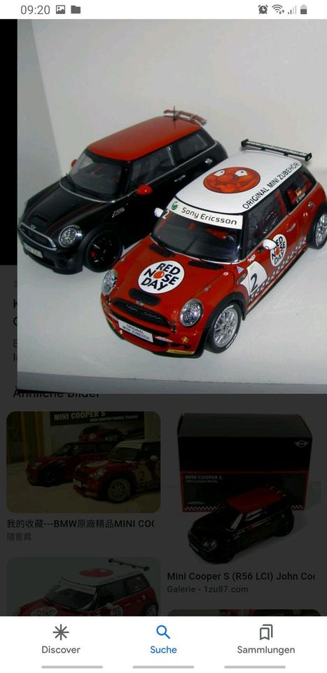 Suche diese mini cooper s Modelle in Schotten