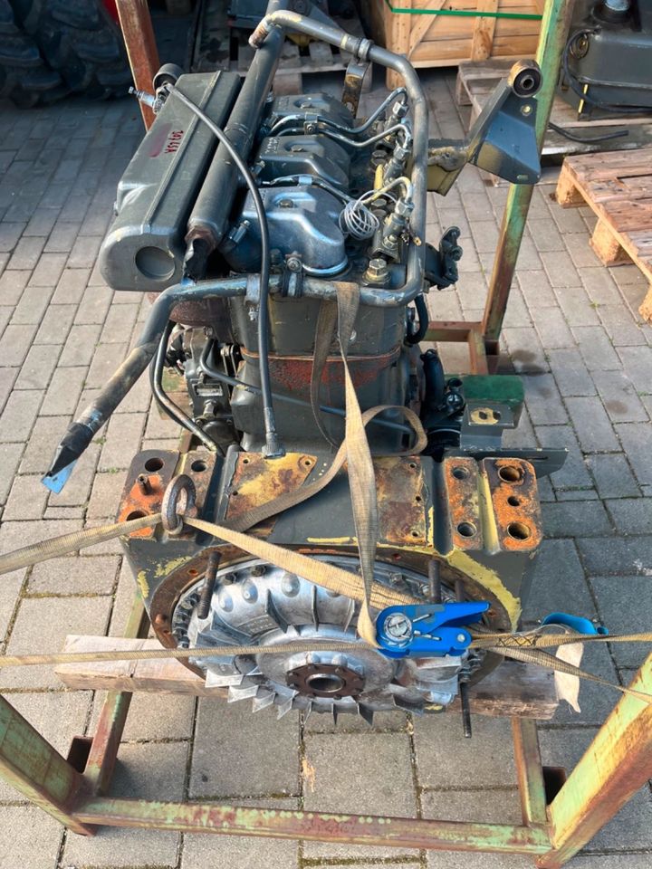 Fendt 307 Lsa Turbo Motor 3 Zylinder ESP MWM Turbokupplung 1987 in Auetal