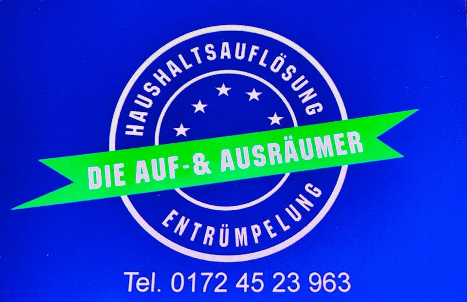 Haushaltsauflösungen, Entrümpelungen, Nachlassberäumung in Schwerin