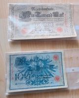 Reichsbanknoten 100 und 1000 Deutsche Mark Baden-Württemberg - Heidelberg Vorschau