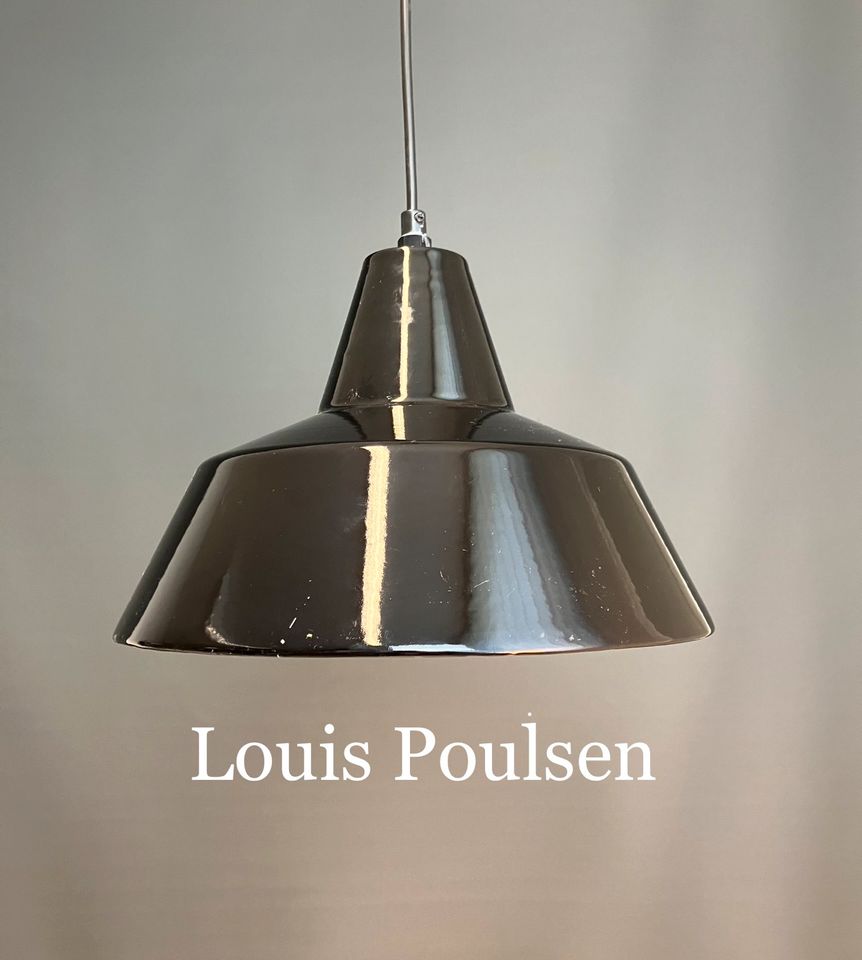 Klampe Design Leuchte Gelb Mid Century Ära Poulsen Panton Lyfa 70 in Düsseldorf