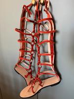 Zara Römersandalen Gladiator Sandalen Wildleder Rostrot Gr 38 München - Au-Haidhausen Vorschau