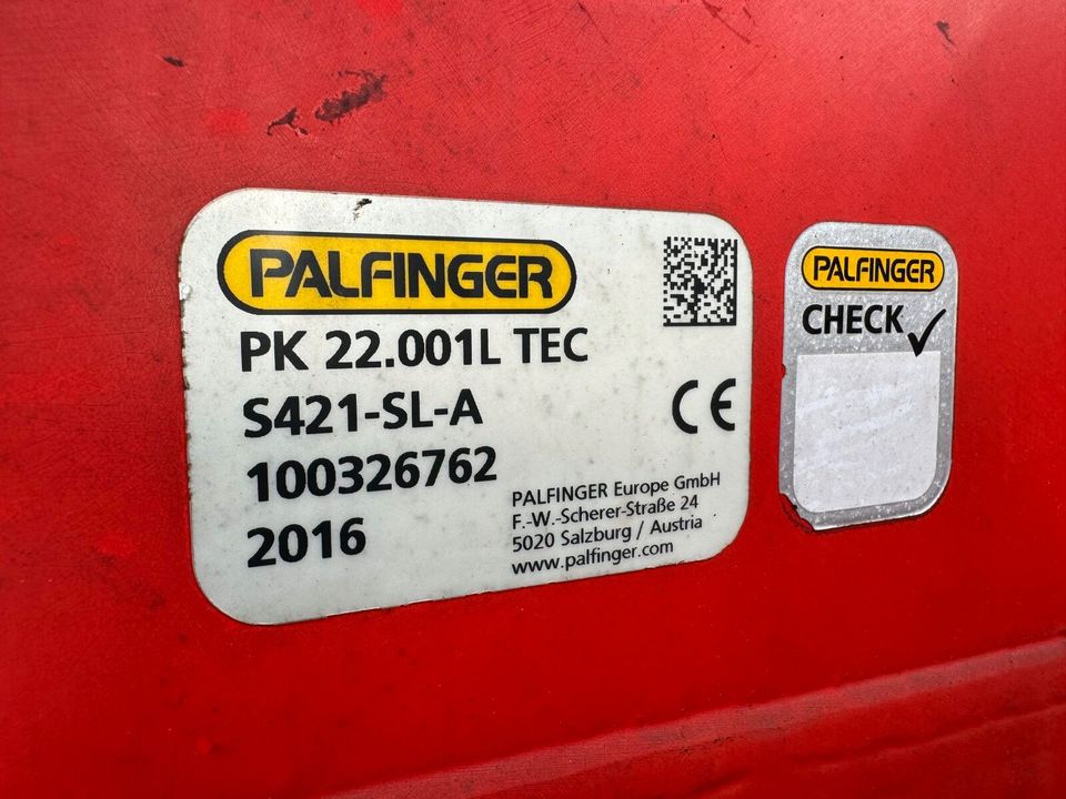 MAN TGS 26.440 6x2 Pritsche Kran Palfinger PK 22001L in Kaufungen