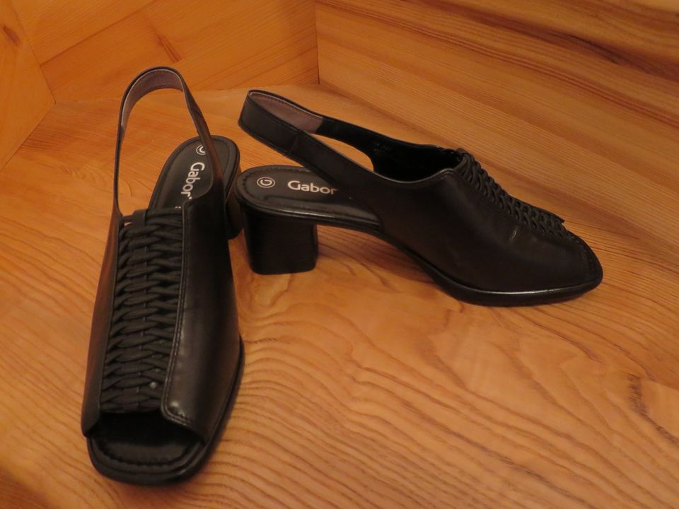 Neue Sandaletten schwarz von Gabor, Damenschuhe in Warngau