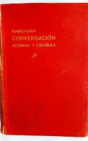 Antiquari. Buch: span. Konversationswörterbuch mit Grammat. 1924 Wandsbek - Hamburg Sasel Vorschau