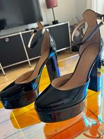 Schwarze High Heels im Versace Stil von Guess Eimsbüttel - Hamburg Eimsbüttel (Stadtteil) Vorschau
