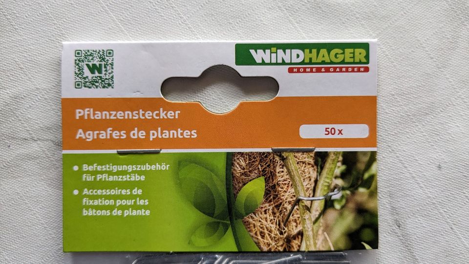 NEU - Windhager, Pflanzenstecker, Befestigung von Pflanzentrieben in Hanau