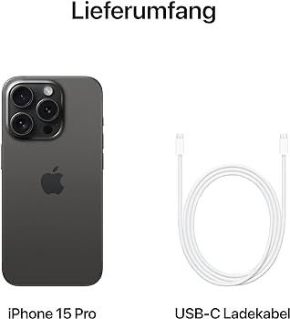 iPhone 15 pro schwarz 128 GB in Gehrden