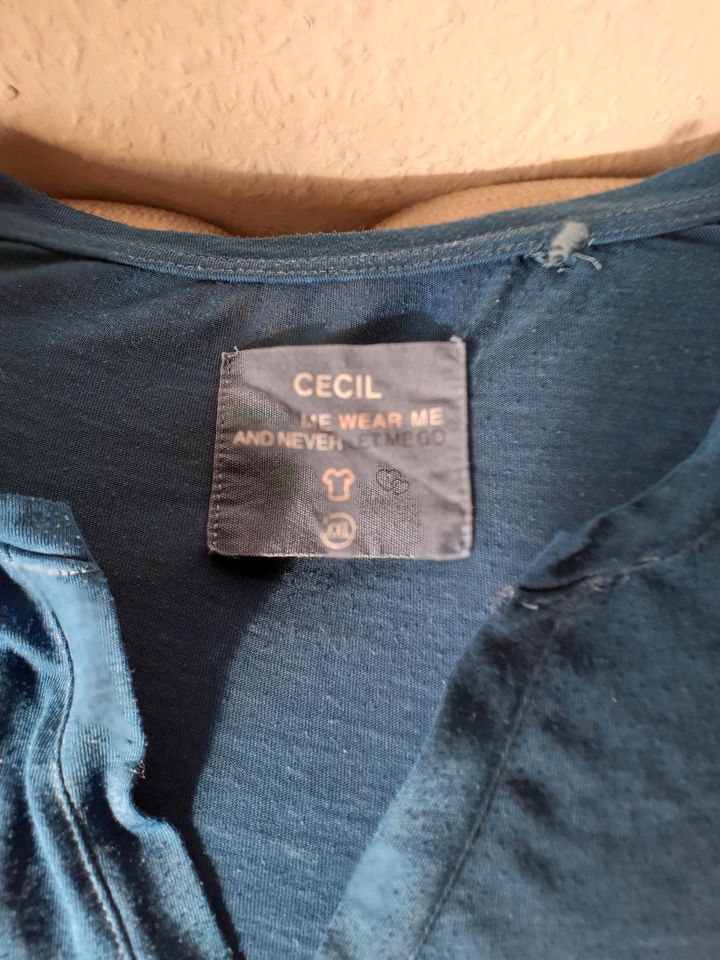 "CECIL" gr. XXL☆blau☆leichtes Langarmshirt in Worbis