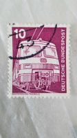 Briefmarke Deutsche Bundespost Nahverkehrs Triebzug DB Nordrhein-Westfalen - Marl Vorschau