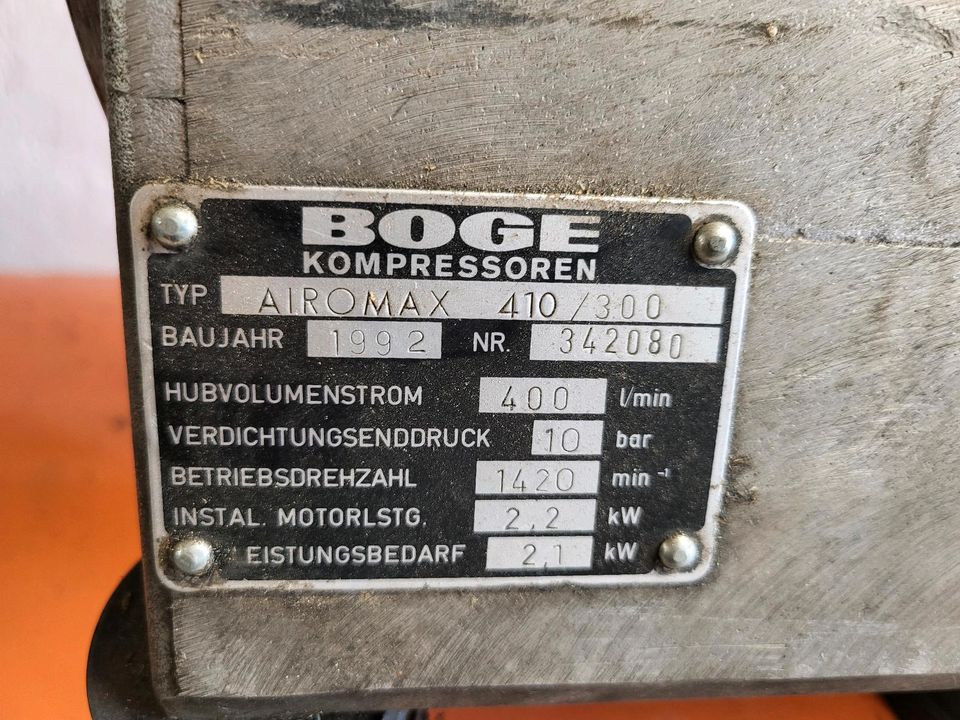 Boge Airomax 410 Kompressor in Hürtgenwald