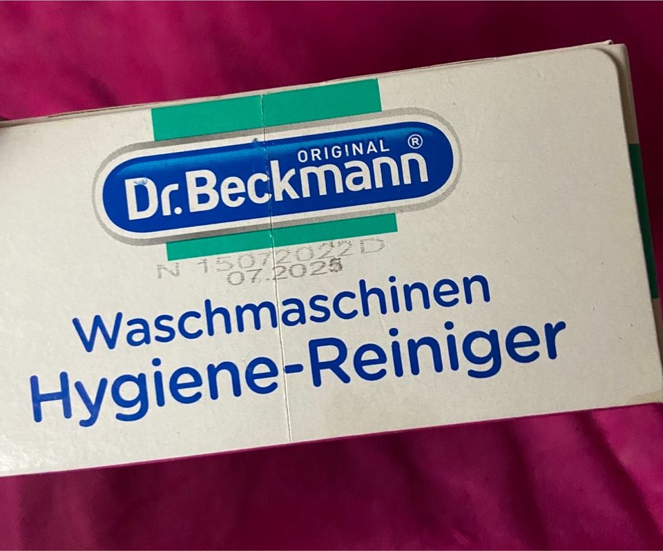 Waschmaschine Reiniger Reinigung Dr. Beckmann NEU in Berlin