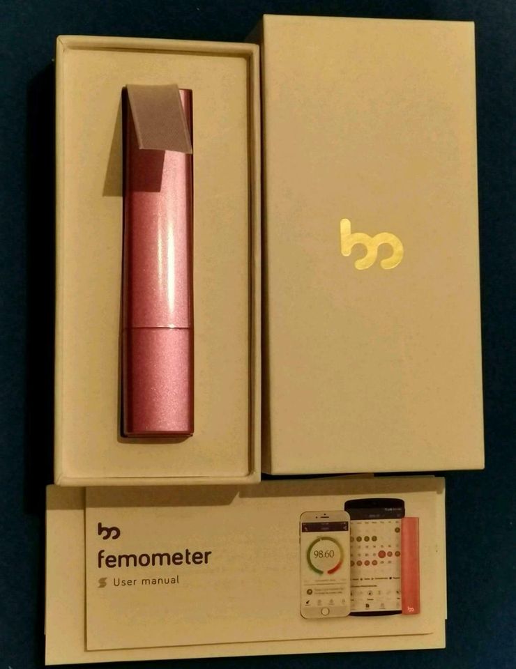 Femometer rosa BBT-Thermometer neuwertig in Bassum
