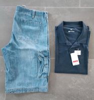 Bekleidungspaket: Jeans Bermuda Gr. 58 + Polo-Shirt Gr. 64/66 Baden-Württemberg - Au Vorschau
